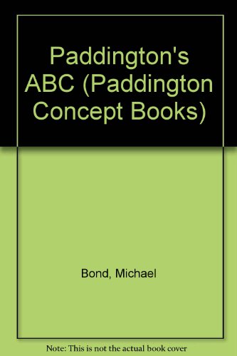 Paddington's ABC   1990 9780001851153 Front Cover