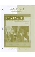 Kontakte A Communicative Approach 6th 2009 9780073355153 Front Cover