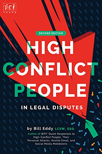 High Conflict People in Legal Disputes  N/A 9781936268153 Front Cover