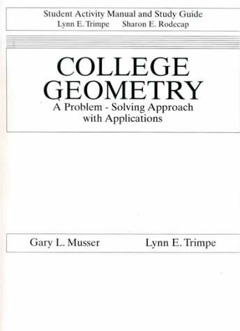 College Geometry  1st 1994 (Student Manual, Study Guide, etc.) 9780024215154 Front Cover
