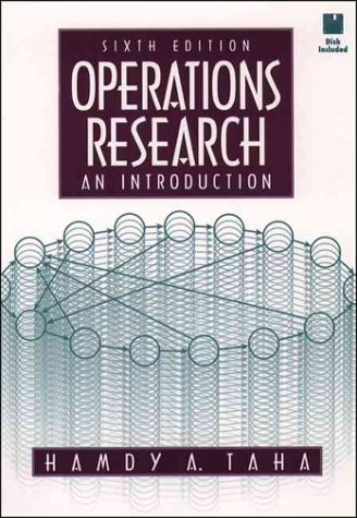 Operations Research An Introduction 6th 1997 9780132729154 Front Cover