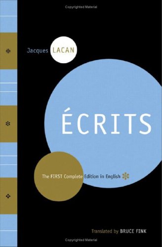 Ecrits The First Complete Edition in English  2005 9780393061154 Front Cover