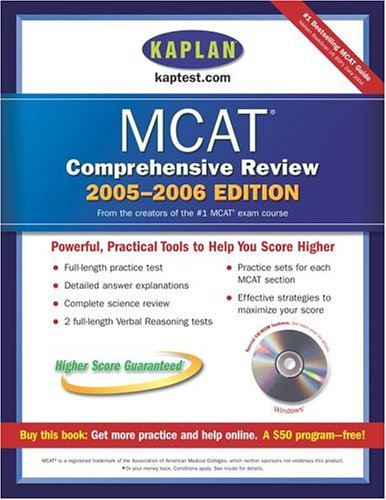MCAT Comprehensive Review 2005-2006   2005 9780743266154 Front Cover