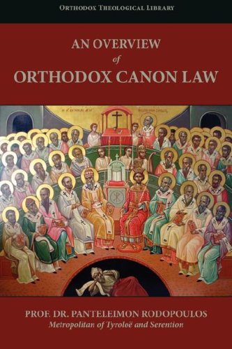 Overview of Orthodox Canon Law   2007 9781933275154 Front Cover