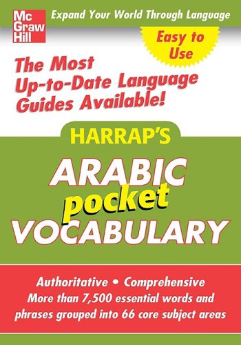 Harrap's Pocket Arabic Vocabulary   2009 9780071636155 Front Cover