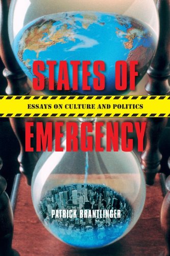 States of Emergency Essays on Culture and Politics  2013 9780253010155 Front Cover