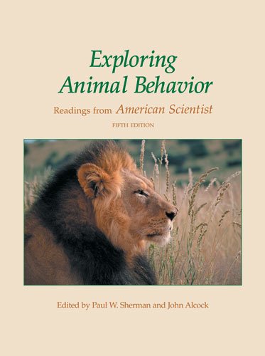 Exploring Animal Behavior : Readings from American Scientist 5th 2010 (Revised) 9780878938155 Front Cover