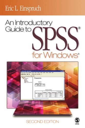 Introductory Guide to SPSSï¿½ for Windowsï¿½  2nd 2005 (Revised) 9781412904155 Front Cover