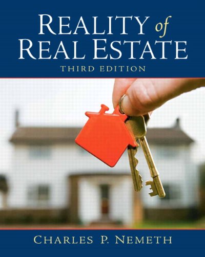 Reality of Real Estate  3rd 2011 9780135104156 Front Cover