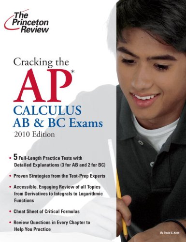 Calculus AB and BC Exams 2010  N/A 9780375429156 Front Cover