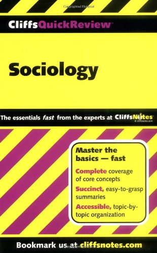 CliffsQuickReview Sociology   2000 9780764586156 Front Cover