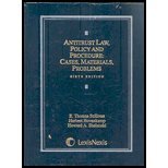 Antitrust Law Etc (Casebook)  N/A 9781422472156 Front Cover