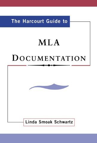 Harcourt Guide to MLA Documentation   2001 9780155064157 Front Cover