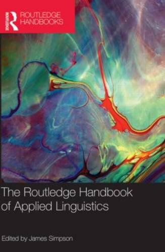 Routledge Handbook of Applied Linguistics   2011 9780415658157 Front Cover