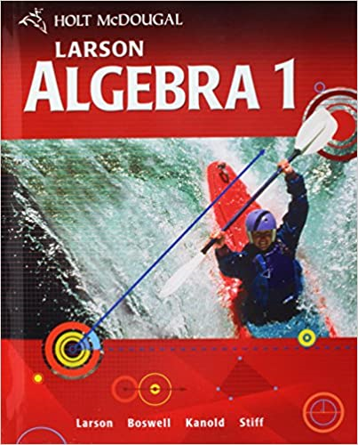 Holt Mcdougal Larson Algebra 1 Student Edition Algebra 1 2011  2009 9780547315157 Front Cover