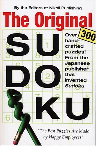 Original Sudoku  N/A 9780761142157 Front Cover