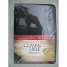 KJV Large Print Compact Bible   2007 (Large Type) 9781586403157 Front Cover