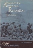 Essays on the American Revolution  1970 9780030780158 Front Cover