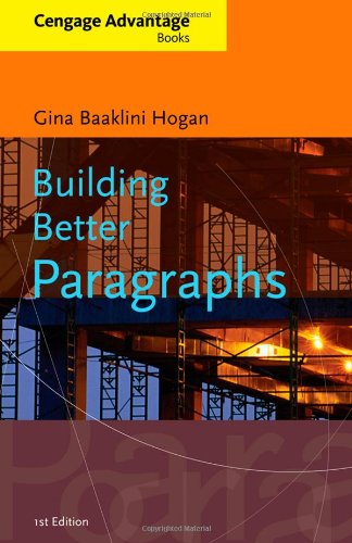 Building Better Paragraphs   2013 9780495905158 Front Cover