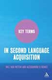Key Terms in Second Language Acquisition   2009 9780826499158 Front Cover