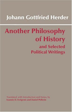 Another Philosophy of History and Selected Political Writings   2004 9780872207158 Front Cover