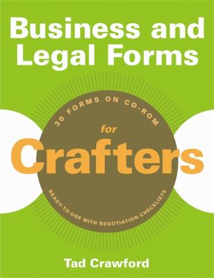 Business and Legal Forms for Crafters   2012 9781581159158 Front Cover