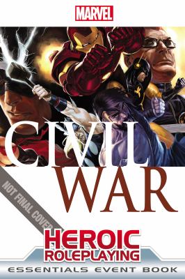 Marvel Heroic Roleplaying Civil War Event Book   2012 9781936685158 Front Cover
