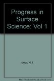 Progress in Surface Science N/A 9780080168159 Front Cover