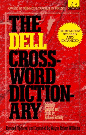 Dell Crossword Dictionary   2006 (Reprint) 9780385315159 Front Cover