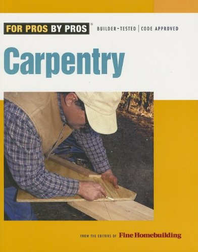 Carpentry   2006 9781561589159 Front Cover