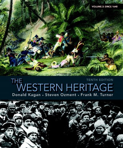 Western Heritage Volume 2 10th 2010 9780205705160 Front Cover