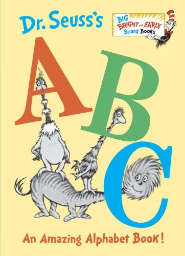 Dr. Seuss's ABC An Amazing Alphabet Book!  2014 9780385375160 Front Cover