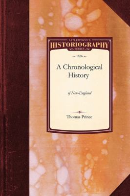Chronological History of New-England  N/A 9781429023160 Front Cover