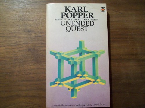 Unended Quest An Intellectual Autobiography  1976 9780006341161 Front Cover