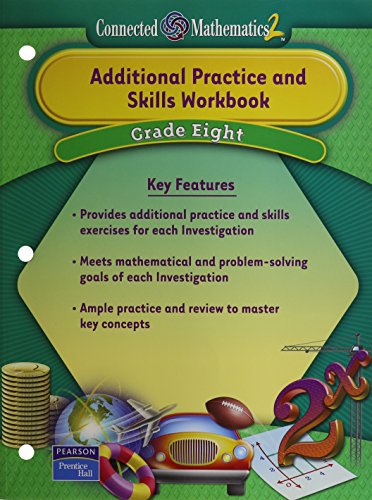 Connected Mathematics 2 Additional Practice and Skills Workbook  2006 (Workbook) 9780131656161 Front Cover