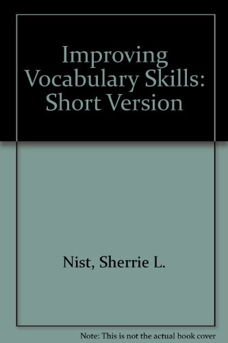 Improving Vocabulary Skills, Short Version 3rd 2002 9780944210161 Front Cover