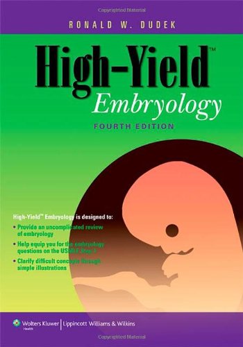 Embryology  4th 2010 (Revised) 9781605473161 Front Cover