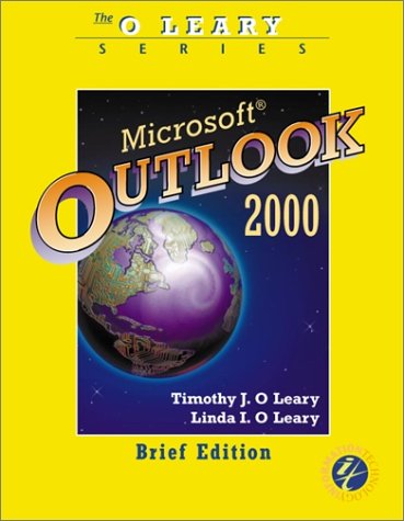Outlook 2000   2000 (Brief Edition) 9780072374162 Front Cover