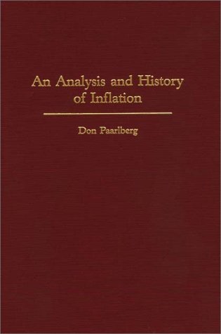 Analysis and History of Inflation   1993 9780275944162 Front Cover