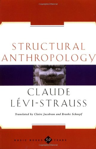 Structural Anthropology   1963 9780465095162 Front Cover