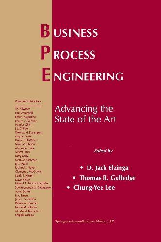 Business Process Engineering Advancing the State of the Art  1999 9781461373162 Front Cover