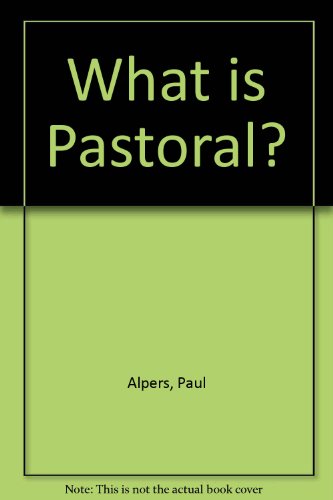 What Is Pastoral?   1996 9780226015163 Front Cover