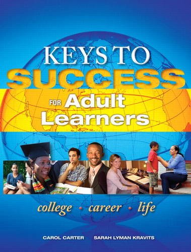 Keys to Success for Adult Learners   2014 9780321863164 Front Cover