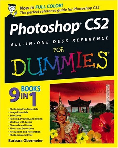 Photoshop CS2 All-in-One Desk Reference for Dummiesï¿½   2005 9780764589164 Front Cover