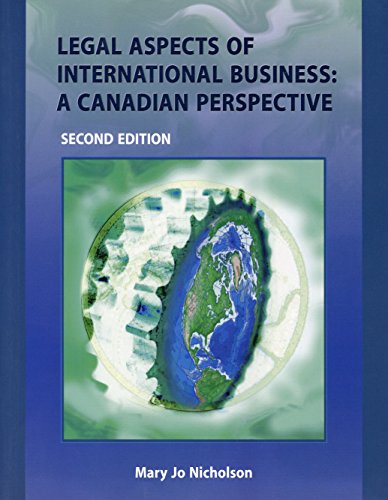 LEGAL ASPECTS OF INTERNATIONAL 2nd 2007 9781552392164 Front Cover