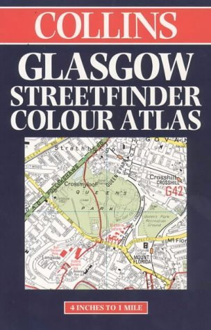 Glasgow Streetfinder Color Atlas  1998 9780004488165 Front Cover