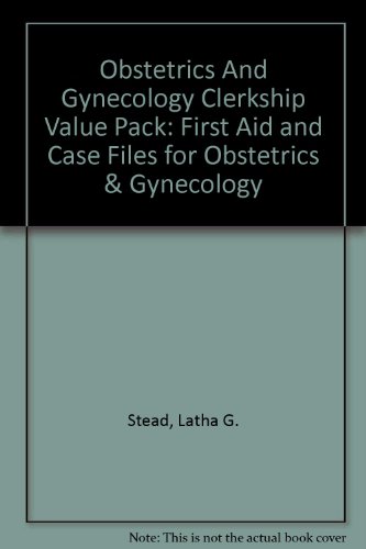 Obstetrics and Gynecology Clerkship Value Pack   2004 9780071440165 Front Cover