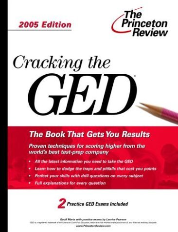 Cracking the GED : 2005 Edition 1st 2004 9780375764165 Front Cover