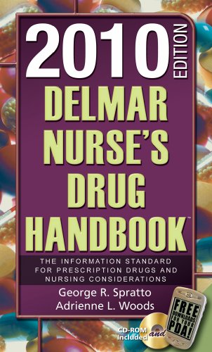 Delmar Nurse's Drug Handbook 2010 Edition   2010 9781439056165 Front Cover