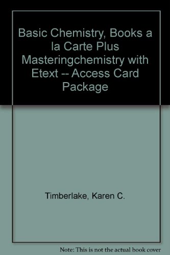 Basic Chemistry, Books a la Carte Plus MasteringChemistry with EText -- Access Card Package  4th 2014 9780321939166 Front Cover